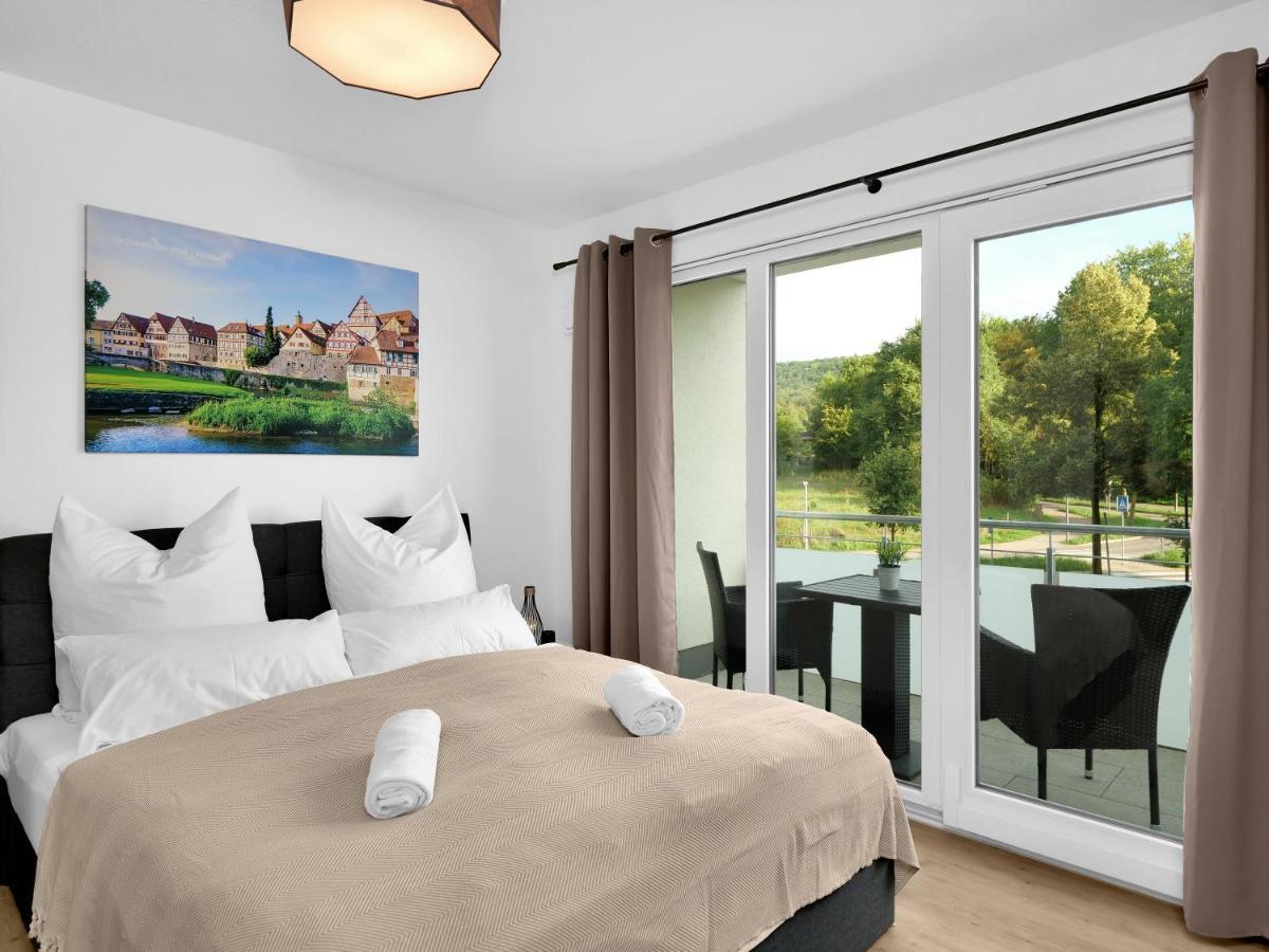 Schwäbisch Hall Inhome Studio Apartment - Kueche - Parken - Tv المظهر الخارجي الصورة