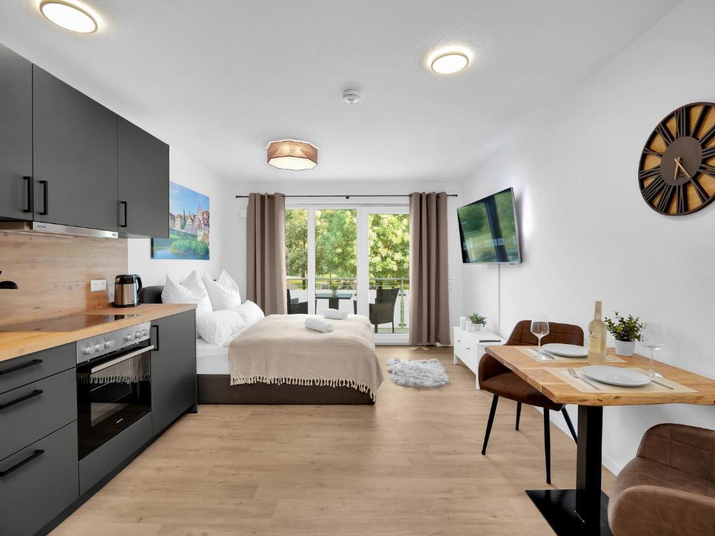 Schwäbisch Hall Inhome Studio Apartment - Kueche - Parken - Tv المظهر الخارجي الصورة