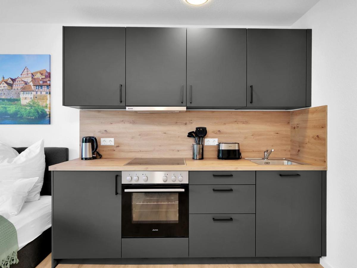 Schwäbisch Hall Inhome Studio Apartment - Kueche - Parken - Tv المظهر الخارجي الصورة