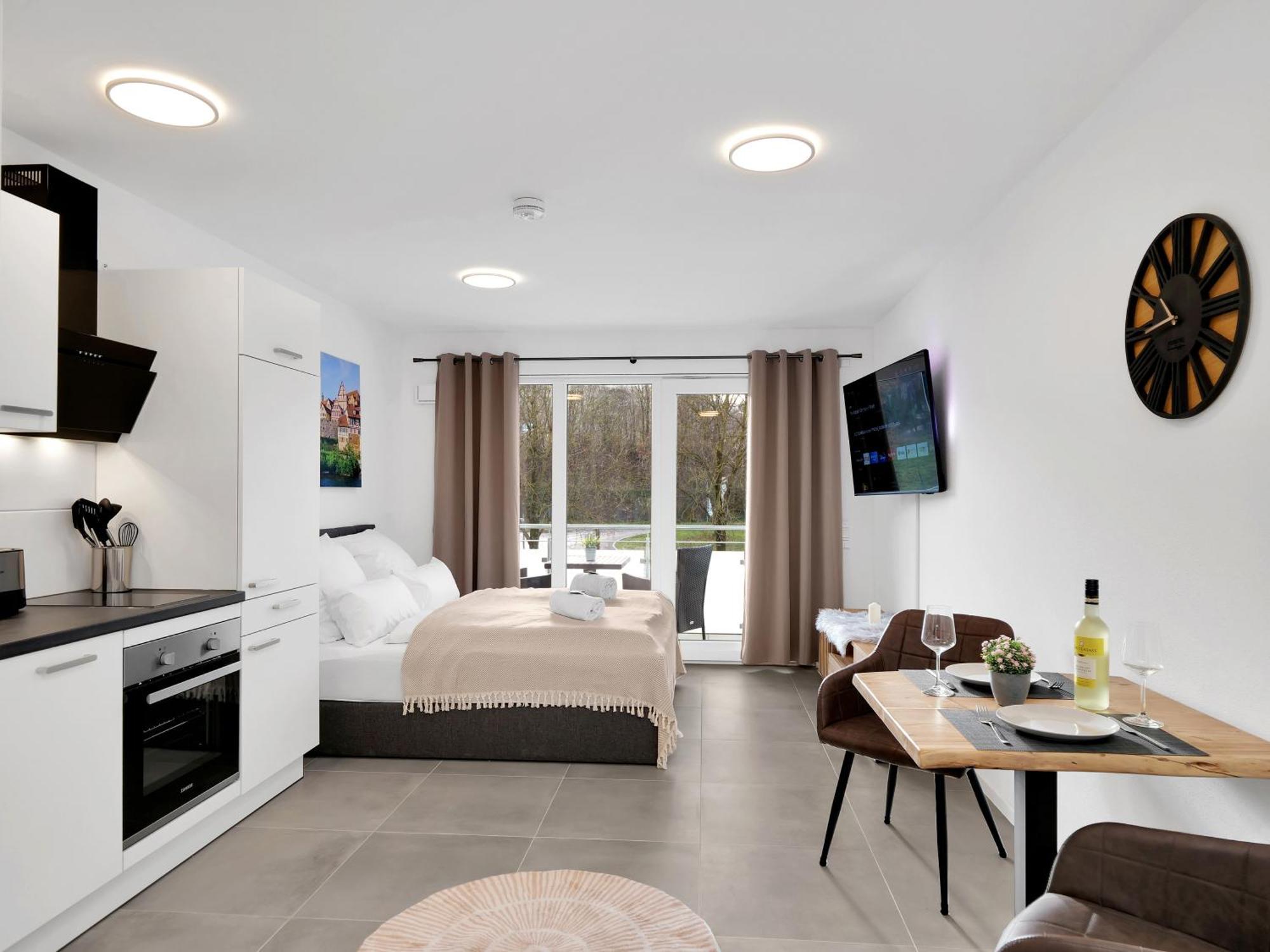 Schwäbisch Hall Inhome Studio Apartment - Kueche - Parken - Tv المظهر الخارجي الصورة